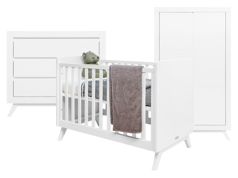 Bopita Anne 3-delige babykamer wit