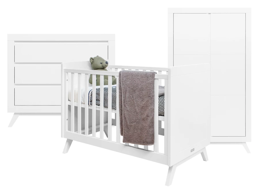 Bopita Anne 3-delige babykamer wit