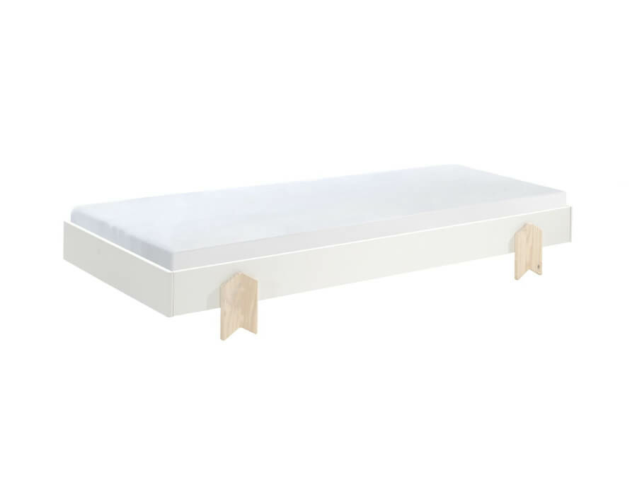 MDBE9114-Vipack-Modulo-bed-Arrow-wit-matras