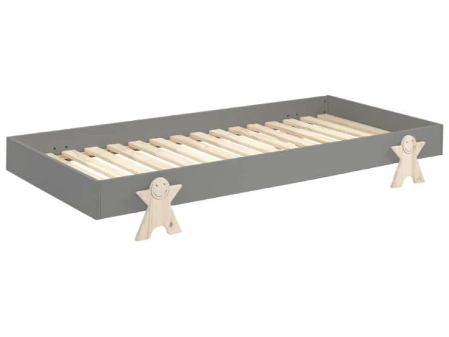 MDBE9215-Vipack-Modulo-bed-Smiley-grijs