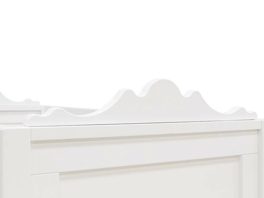 Bopita Belle bedbank 70x140 wit - Afbeelding 5