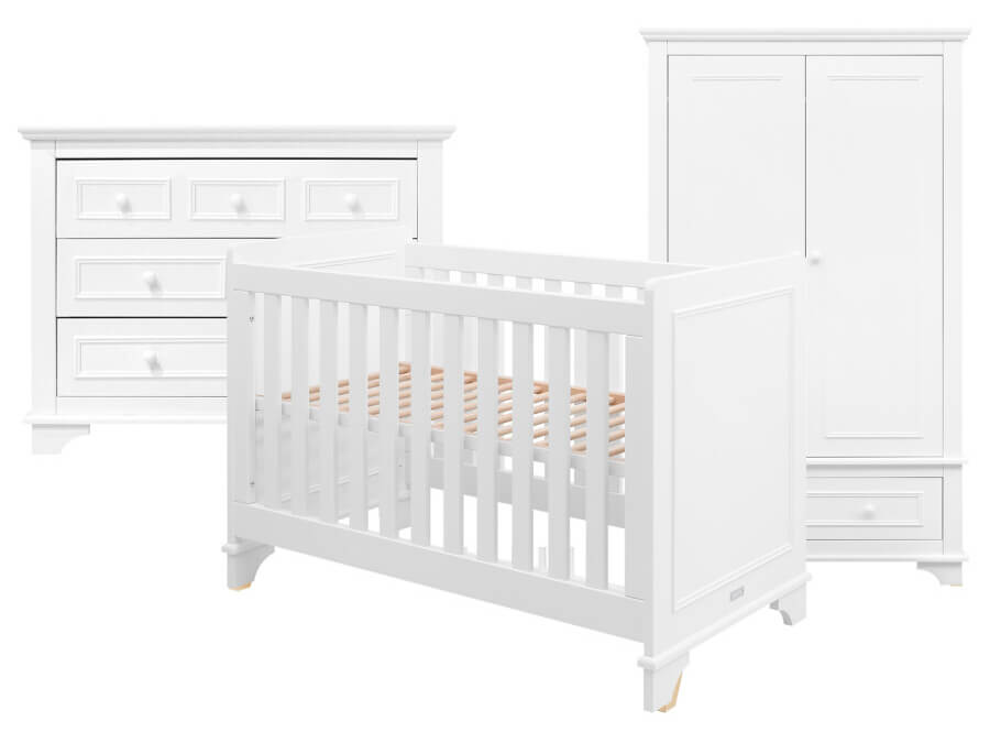 Bopita Charlotte 3-delige babykamer wit