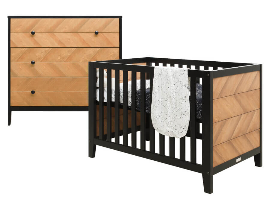 Bopita Job 2-delige babykamer Vintage Honey