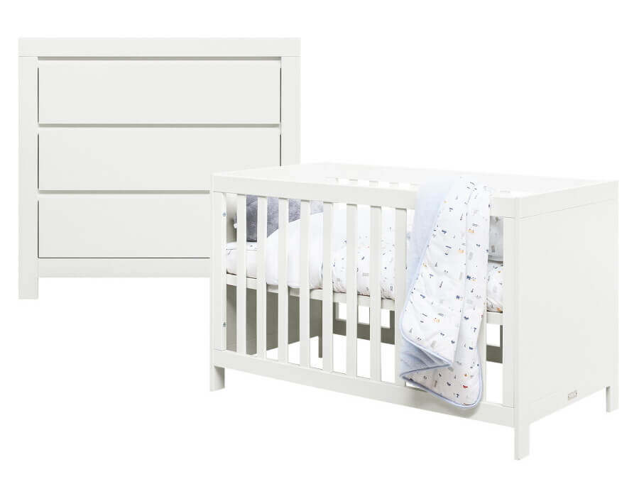 Bopita Thijn 2-delige babykamer wit