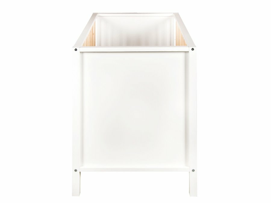 Quax Nordic ledikant 60x120 Wit / Naturel - Afbeelding 2