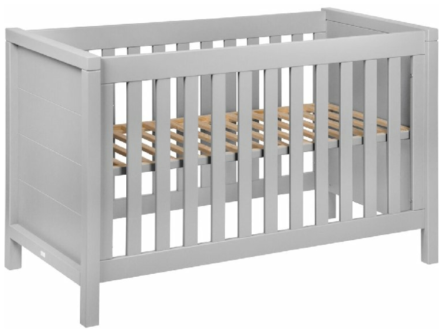Quax Stripes ledikant 60x120 griffin grey