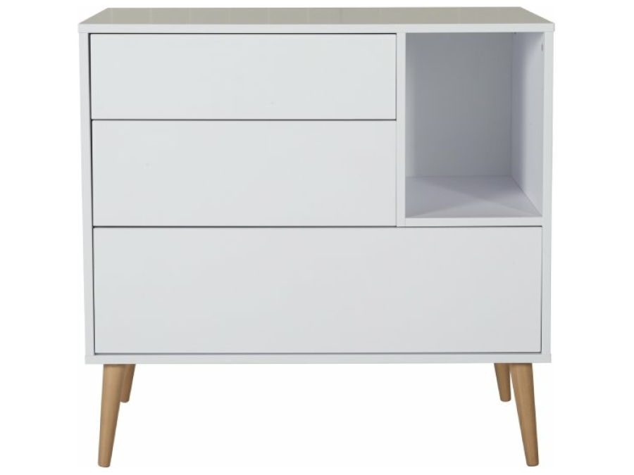 54F01 03004 Quax Cocoon commode Ice White