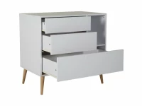 Quax Cocoon 2-delige meegroeikamer ice white - Afbeelding 7