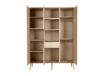 Quax Cocoon kledingkast XL Natural Oak - Afbeelding 2