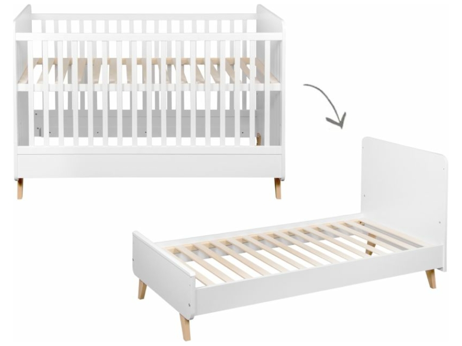Quax Loft ombouwbed 70x140 White