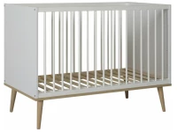 Quax Flow ledikant 60x120 White & Oak