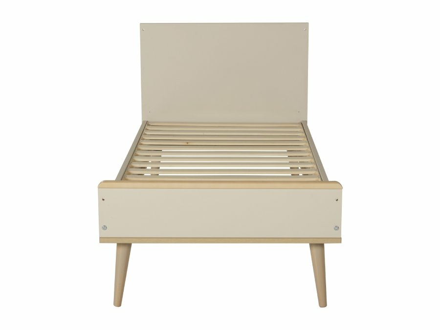 54F02 01XL001 Quax Flow ombouwbed 70x140 Clay Oak peuterbed voetenbord