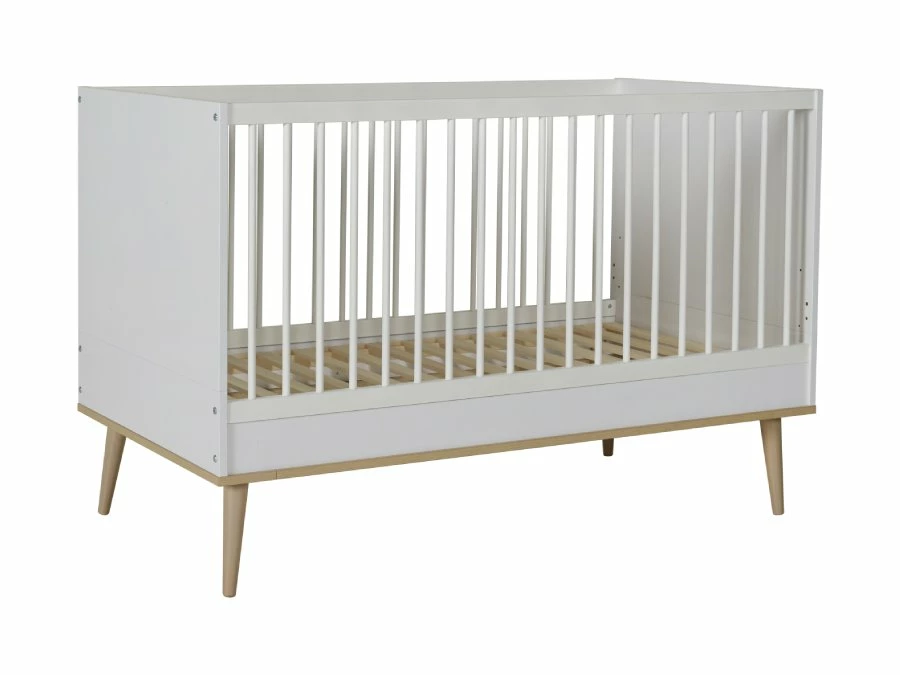 Quax Flow ombouwbed 70x140 White & Oak - Afbeelding 3