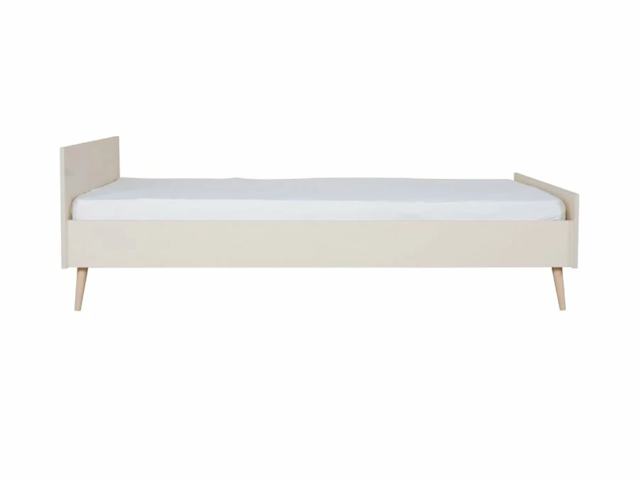 54F02 01XXL001 Quax Flow bed 90x200 Clay Oak matras