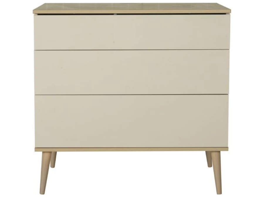 54F02 03001 Quax Flow commode Clay Oak