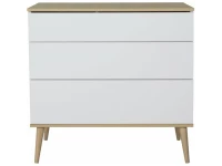 Quax Flow commode White & Oak