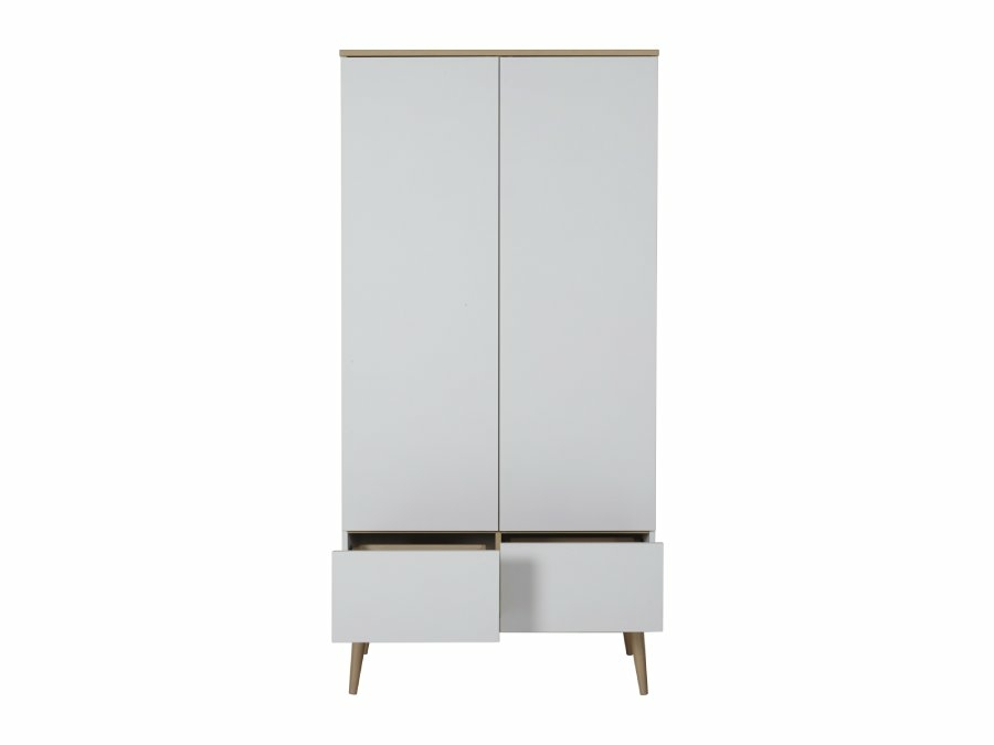 Quax Flow kledingkast White & Oak - Afbeelding 3