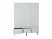 Quax Flow kledingkast XL White & Oak - Afbeelding 3