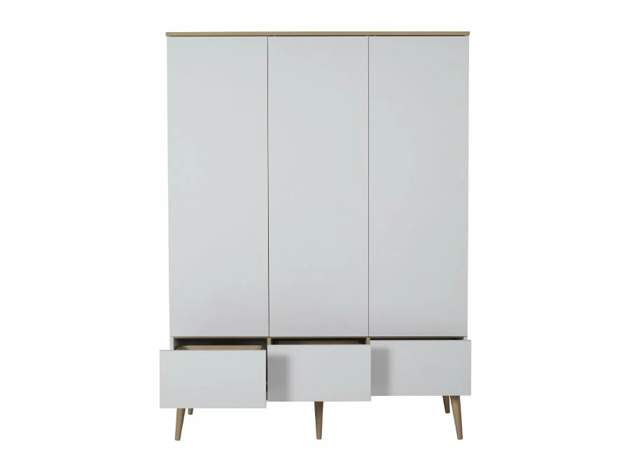 Quax Flow kledingkast XL White & Oak - Afbeelding 3