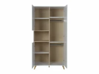 Quax Loft kledingkast White - Afbeelding 2