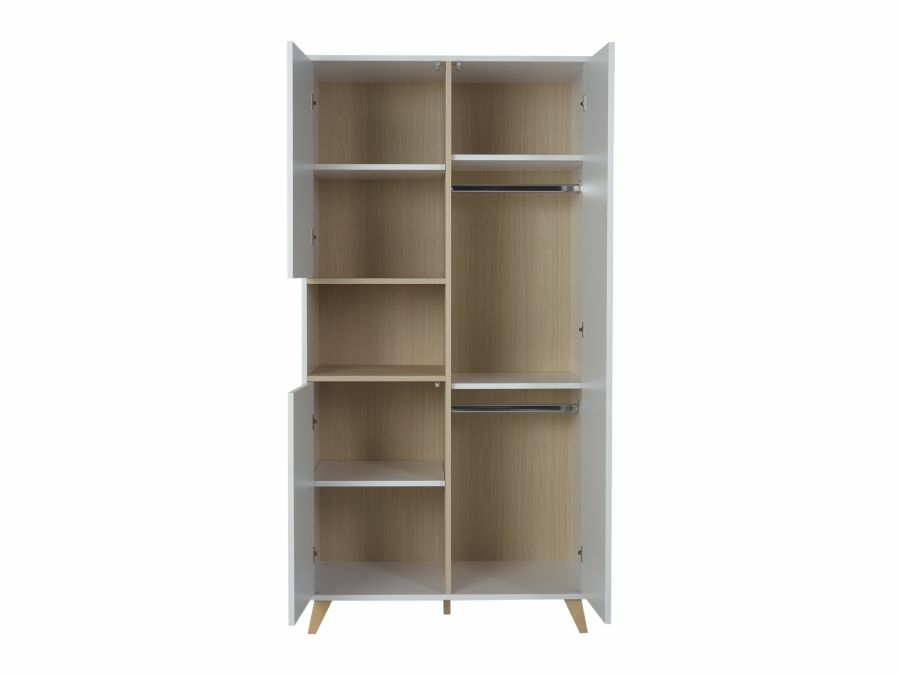 Quax Loft kledingkast White - Afbeelding 2