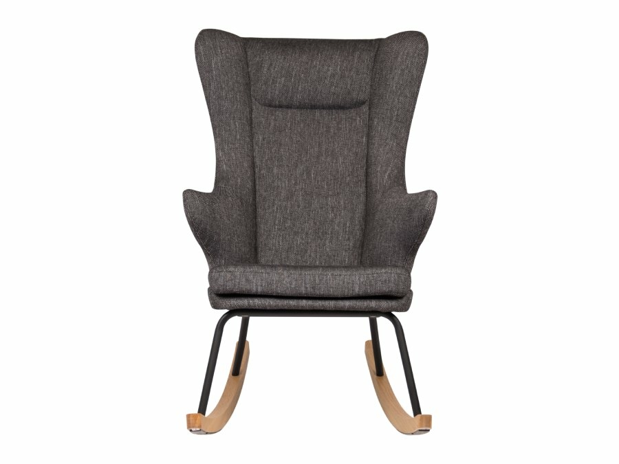 Quax Rocking schommelstoel adult deluxe black - Afbeelding 2
