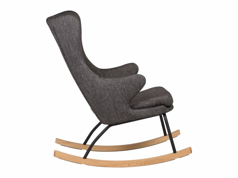 Quax Rocking schommelstoel adult deluxe black - Afbeelding 3