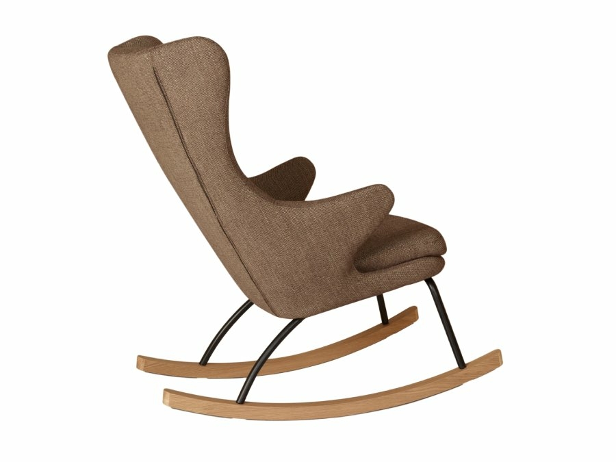Quax Rocking schommelstoel adult deluxe latte - Afbeelding 3