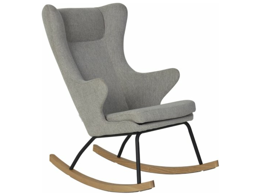 Quax Rocking schommelstoel adult deluxe sand grey