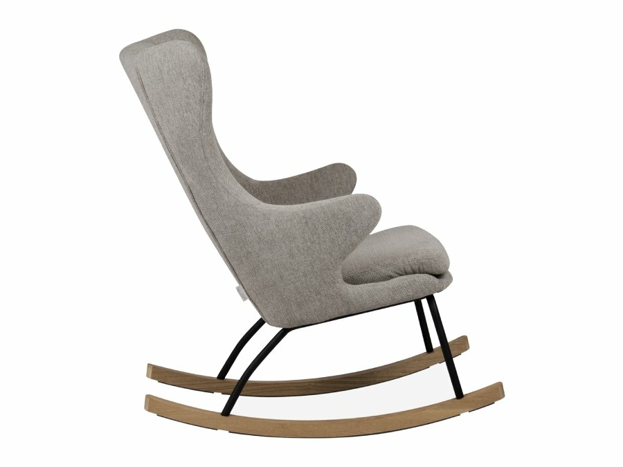 Quax Rocking schommelstoel adult deluxe sand grey - Afbeelding 3