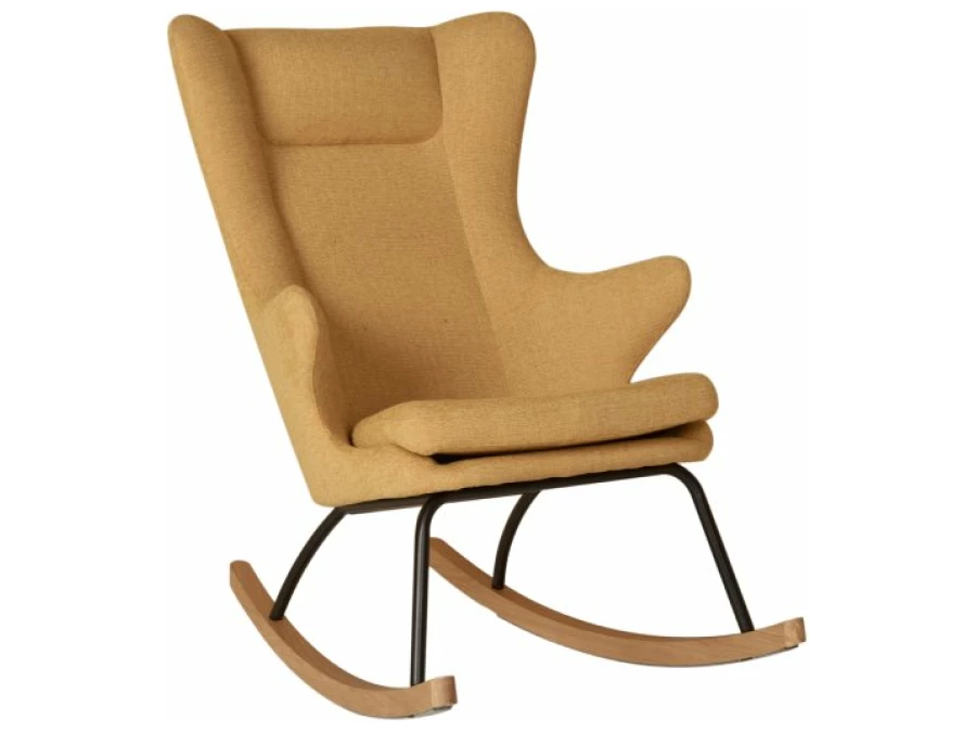 Quax Rocking schommelstoel adult deluxe saffran