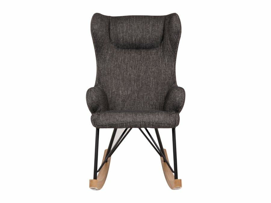 Quax Rocking schommelstoel kids deluxe black - Afbeelding 2