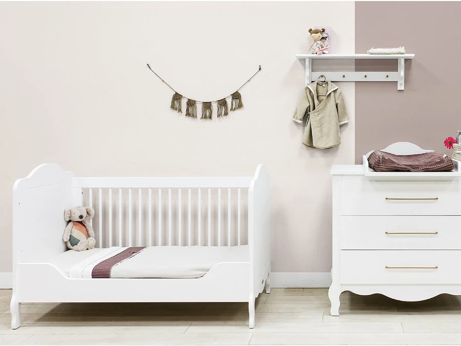 Bopita Elena bedbank 70x140 wit - Afbeelding 8