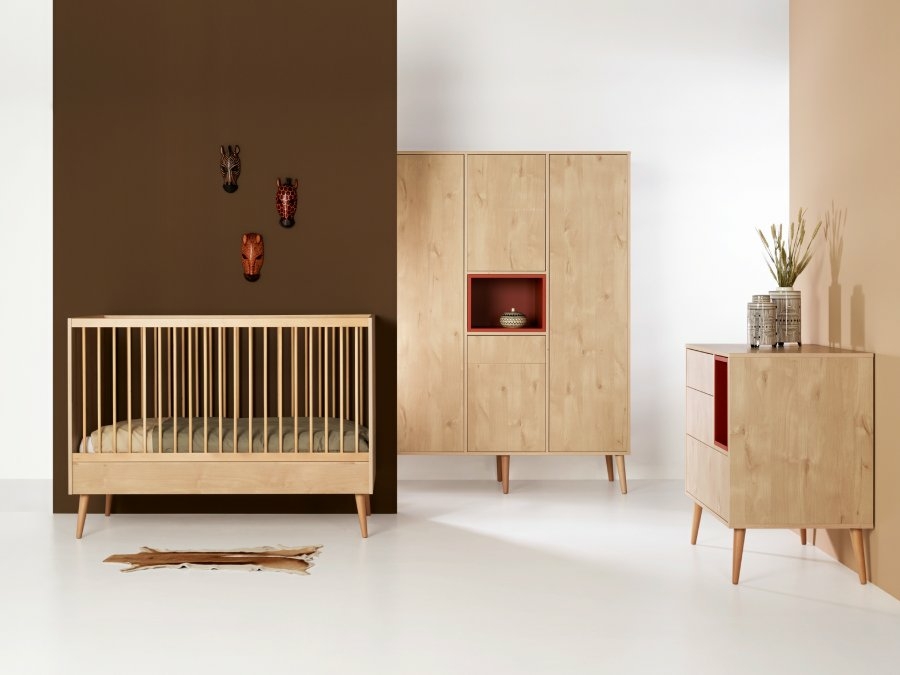 Quax Cocoon kledingkast XL Natural Oak - Afbeelding 4