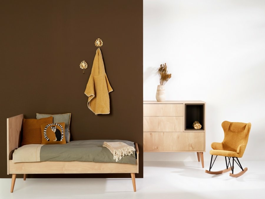 Quax Cocoon bed 90x200 Natural Oak - Afbeelding 4