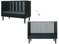 Quax Hai No Ki ledikant 60x120 Black Ash