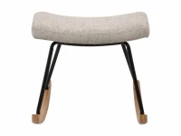 Quax Rocking hocker deluxe sand grey - Afbeelding 2