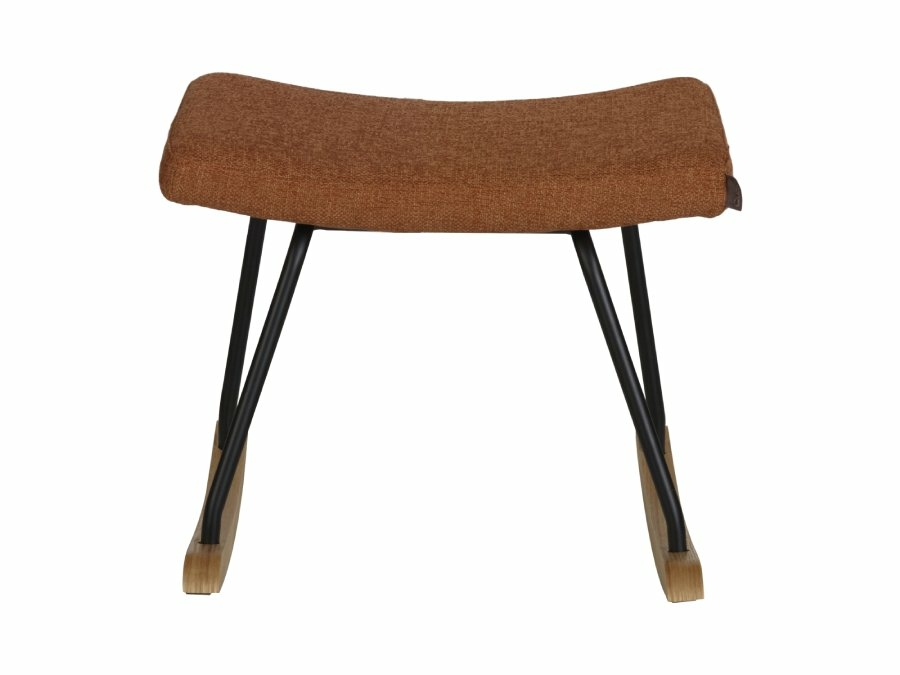 Quax Rocking hocker deluxe terra - Afbeelding 2
