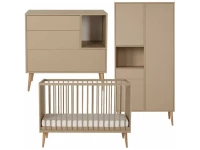 Quax Cocoon 3-delige babykamer latte