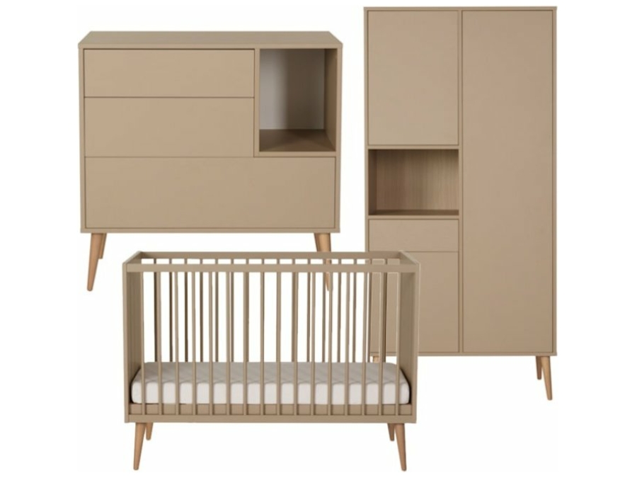 Quax Cocoon 3-delige babykamer latte