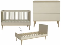 Quax Flow 2-delige meegroeikamer clay & oak
