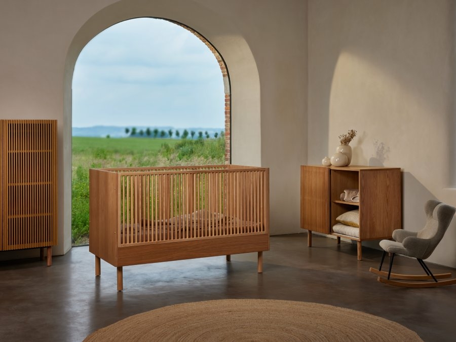 Quax Hai No Ki ombouw bedbank 70x140 Natural Ash - Afbeelding 6
