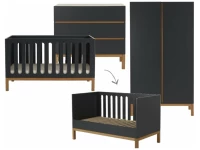 Quax Indigo 3-delige meegroeikamer moonshadow