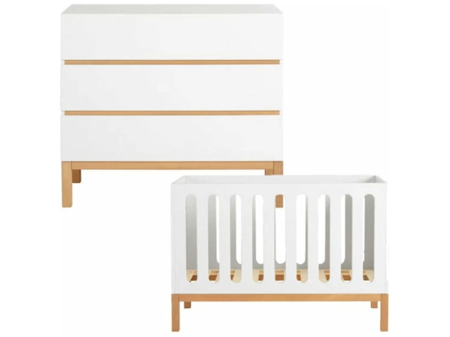 Quax Indigo 2-delige babykamer wit