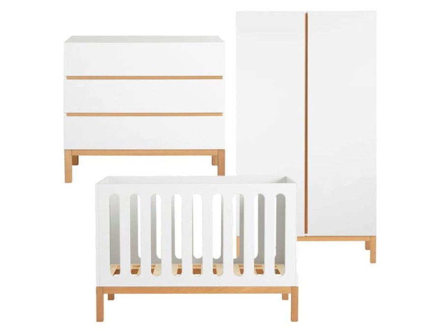 Quax Indigo 3-delige babykamer wit
