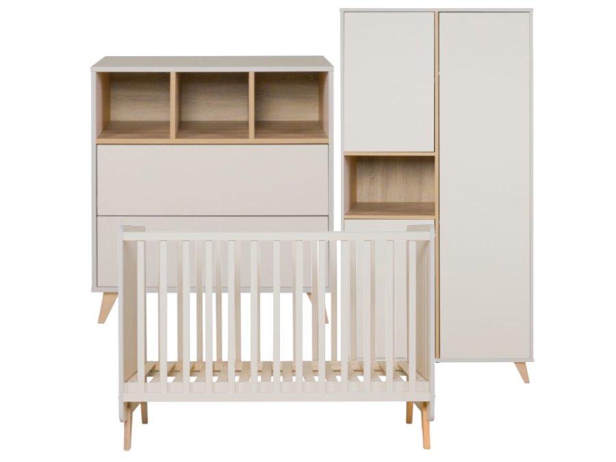 Quax Loft 3-delige babykamer clay