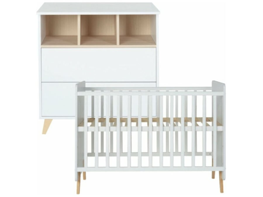 Quax Loft 2-delige babykamer white