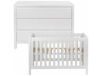 Quax Stripes 2-delige babykamer wit