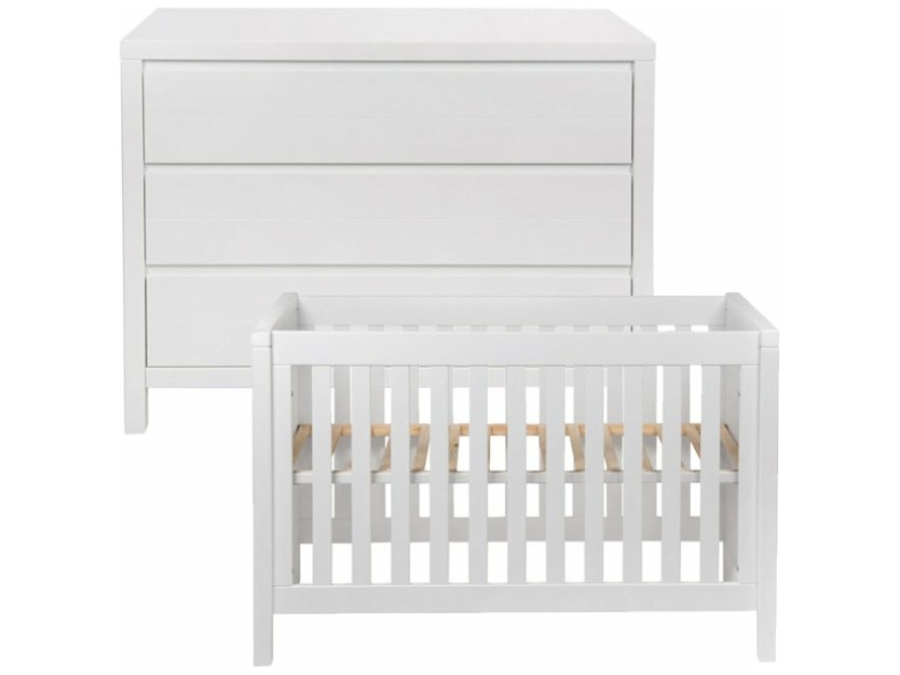 Quax Stripes 2-delige babykamer wit