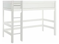 Lifetime hoogslaper 152h 90x200 rechte ladder wit